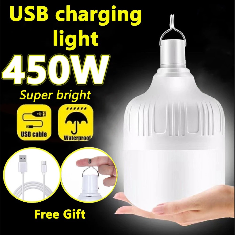 Power Outage Light - Lanterna LED Ricaricabile USB Multifunzionale, Luce